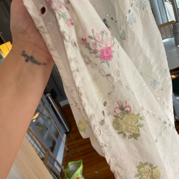 For Love and Lemons Andrea Embroidererd Maxi Dress - Picture 8 of 10